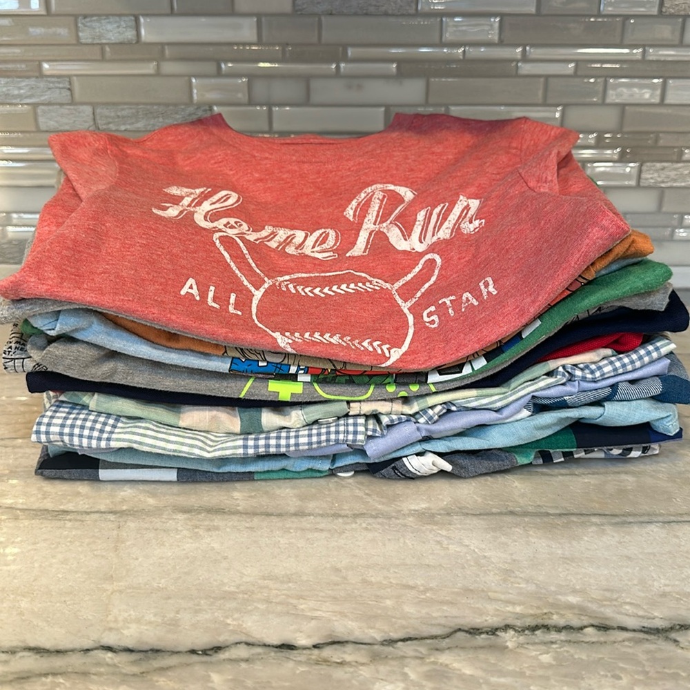 Boy shirt size 6/7 lot / bundle